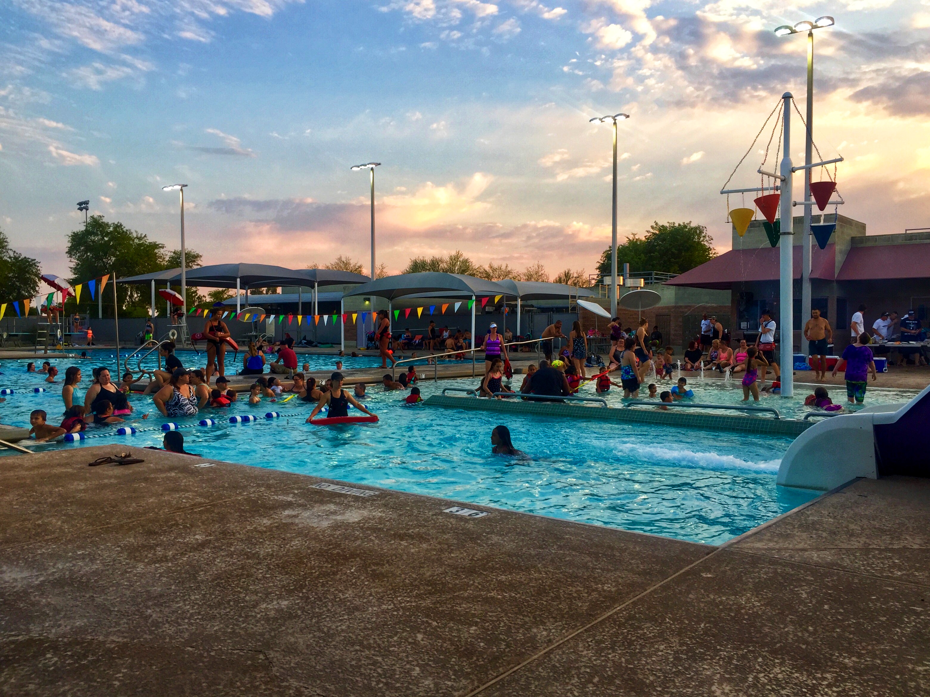 Community Pool Events Community Swimming Pool Party
